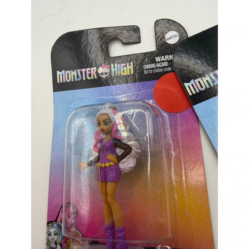 Monster High Mini Set‎ of 4 Clawdeen Draculaura Lagoona Frankie 2024 M8002A